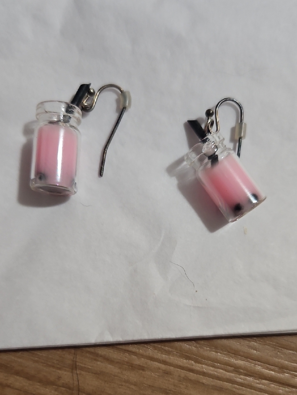 Pink Boba Earrings - Women's Fashion Jewelry
